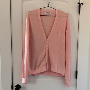 Dior Soft Pink Men’s Cardigan